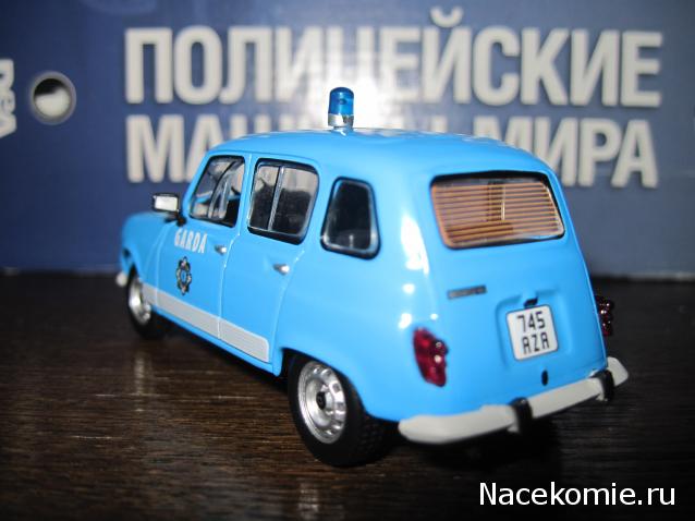 Полицейские Машины Мира №76 - Renault 4L garda