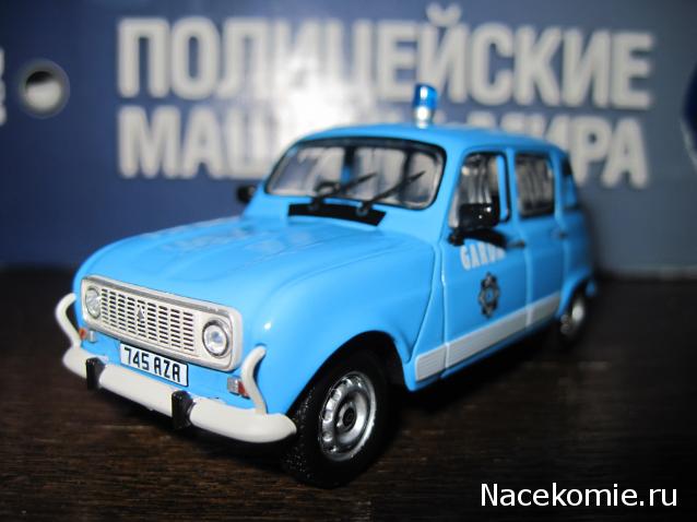 Полицейские Машины Мира №76 - Renault 4L garda