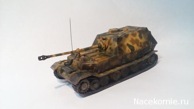 Танки Мира №28 Немецкий тяжелый истребитель танков Panzerjäger Tiger (P)