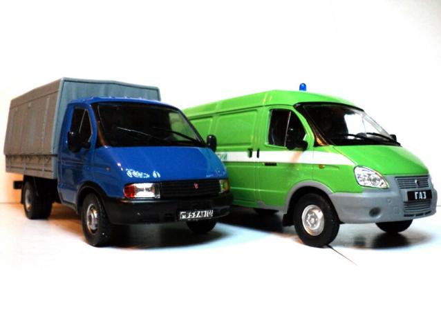 Автолегенды СССР и Соцстран №181 ГАЗ-3302 «Газель»