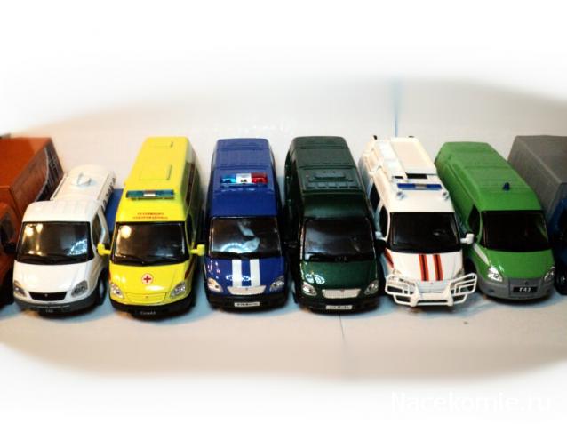 Автолегенды СССР и Соцстран №181 ГАЗ-3302 «Газель»