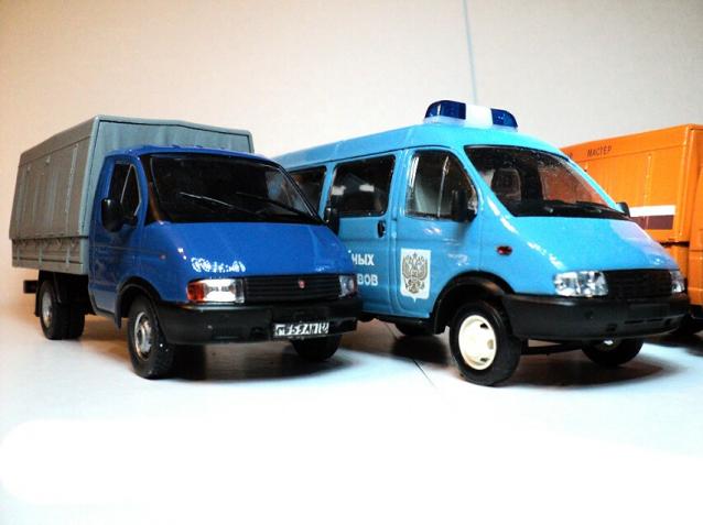 Автолегенды СССР и Соцстран №181 ГАЗ-3302 «Газель»