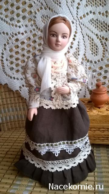 Куклы в народных костюмах №76 Кукла в летнем костюме амурской казачки