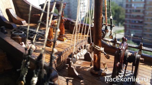 Собери Чёрную Жемчужину. Сборка корпуса.