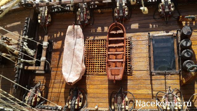 Собери Чёрную Жемчужину. Сборка корпуса.