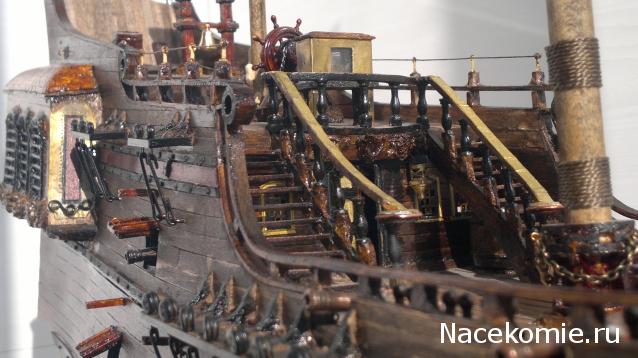 Собери Чёрную Жемчужину. Сборка корпуса.