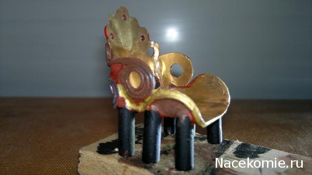 Собери Чёрную Жемчужину. Корма и каюта капитана