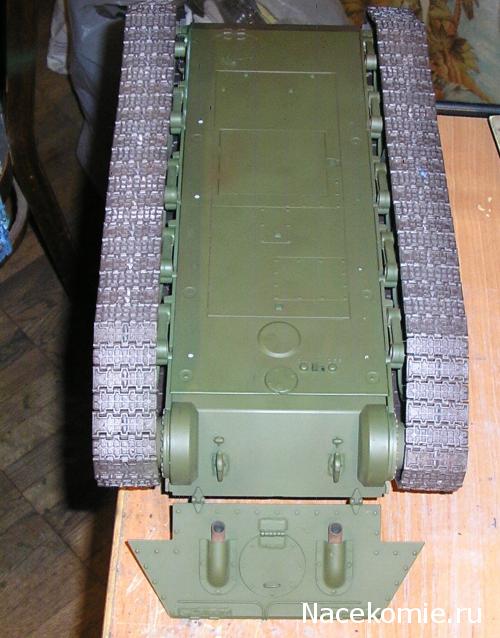 Танк Т-34 - Фотоотчёты по сборке модели