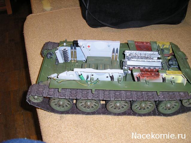 Танк Т-34 - Фотоотчёты по сборке модели