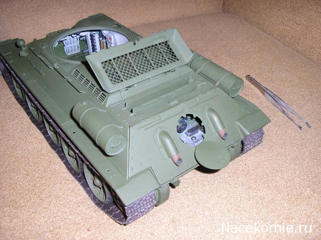 Танк Т-34 - Фотоотчёты по сборке модели