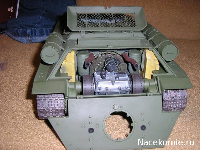 Танк Т-34 - Фотоотчёты по сборке модели