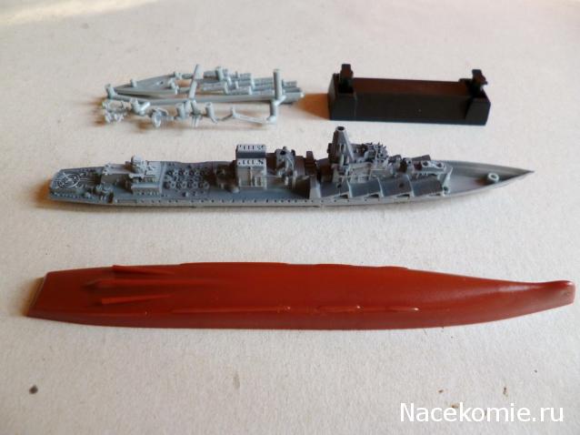 Боевые корабли 20-го века - ДеАгостини - тест