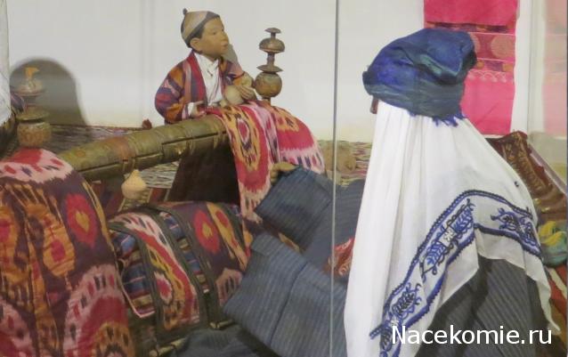 Куклы в народных костюмах №12 Кукла в узбекском летнем костюме