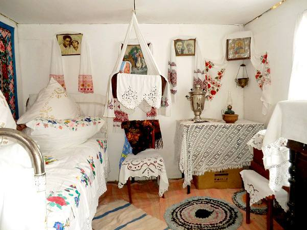 Файл:Панорама крестьянской избы, Нижняя Синячиха.jpg - Википедия