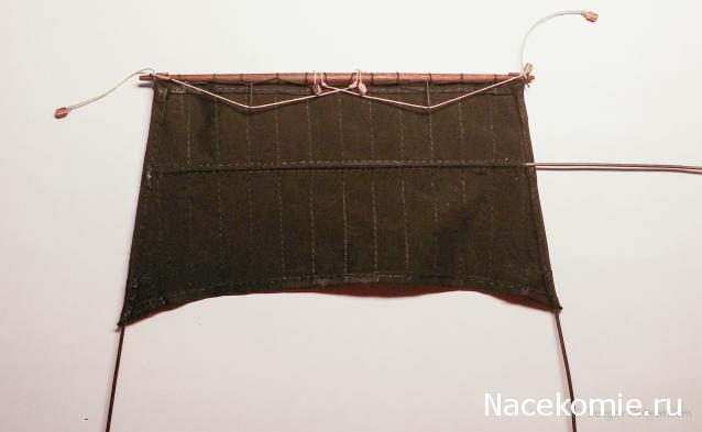 Собери Чёрную Жемчужину. Рангоут и такелаж.