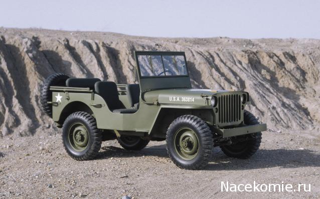 Автолегенды СССР и Соцстран №186 Willys-MB