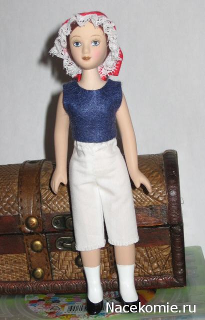 Куклы в народных костюмах №79 Кукла в финском женском костюме