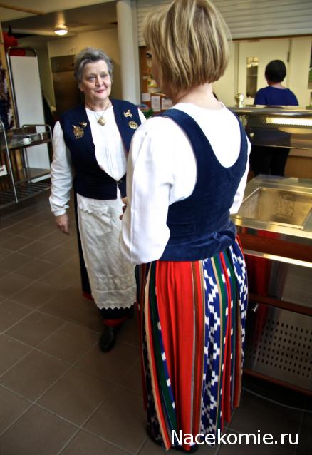 Куклы в народных костюмах №79 Кукла в финском женском костюме