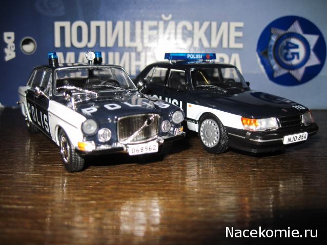 Полицейские Машины Мира №77 - Volvo 164