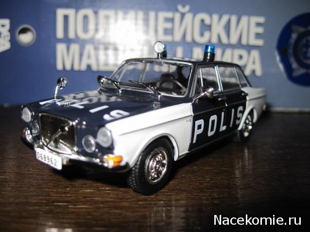 Полицейские Машины Мира №77 - Volvo 164