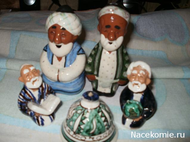 Куклы в народных костюмах №12 Кукла в узбекском летнем костюме