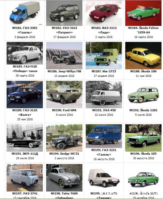 Автолегенды СССР - График выхода и обсуждение