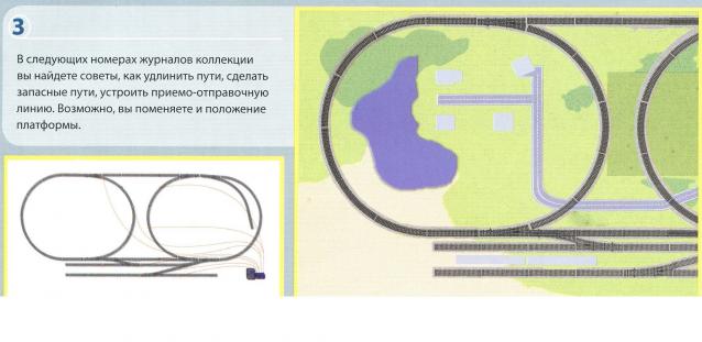 Железная Дорога в Миниатюре №27 - Переключатель с проводами, хвойное дерево