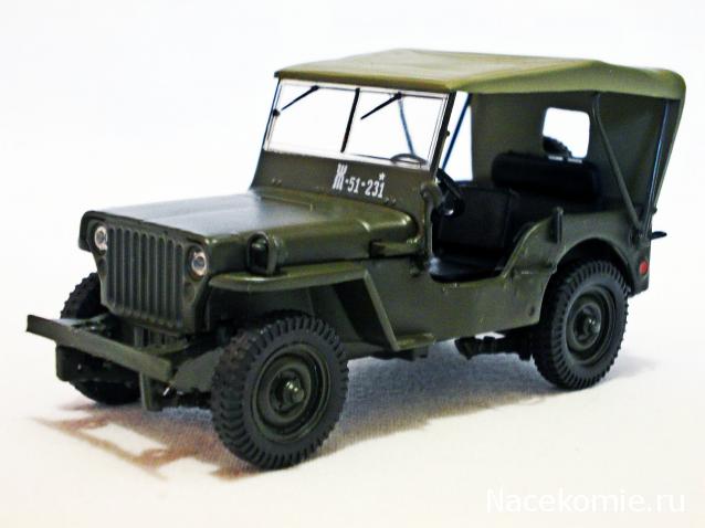 Автолегенды СССР и Соцстран №186 Willys-MB