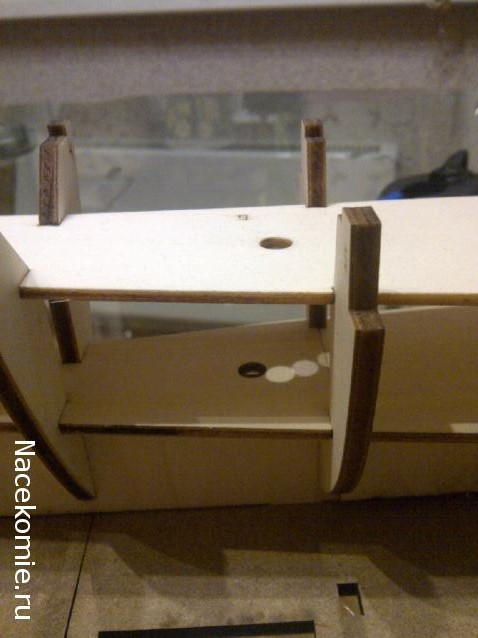 Императорская яхта «Штандарт» - Сборка корпуса