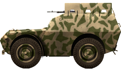 ACE  №72284  Итальянский бронированный автомобиль Autoprotetto S.37