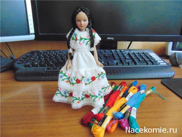 Куклы в Костюмах Народов Мира №59 - Мексика