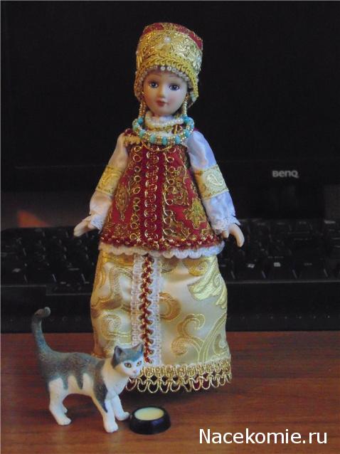 Куклы в народных костюмах №2 Кукла в летнем костюме Костромской губернии