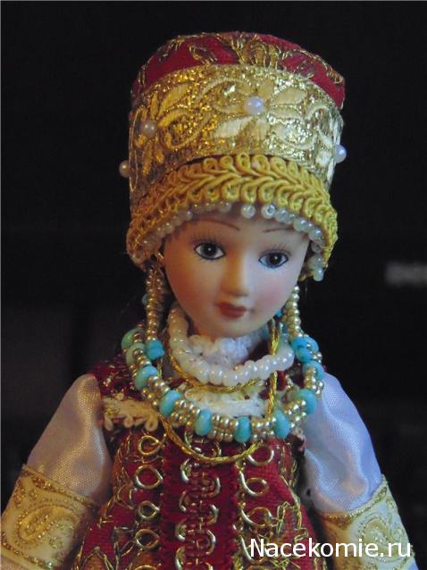 Куклы в народных костюмах №2 Кукла в летнем костюме Костромской губернии