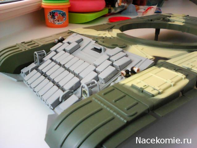 Танк Т-72 - Доработки модели