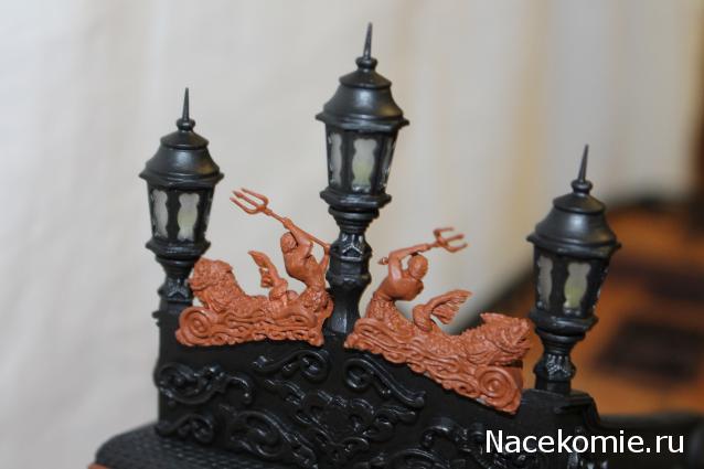 Собери Чёрную Жемчужину. Корма и каюта капитана