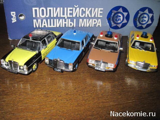 Полицейские Машины Мира №79 - Mercedes-Benz W108