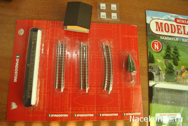 Железная дорога. Собери альпийскую легенду (масштаб 1:160) - ДеАгостини - тест