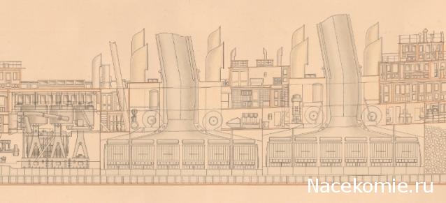 Императорская яхта «Штандарт» - Электричество на модели