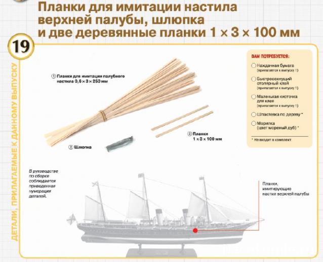 Императорская яхта «Штандарт» - График выхода и обсуждение