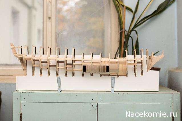 Императорская яхта «Штандарт» - Сборка корпуса