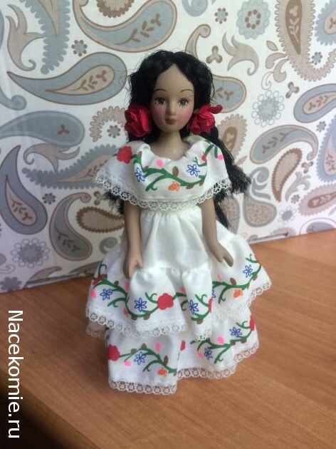 Куклы в Костюмах Народов Мира №59 - Мексика