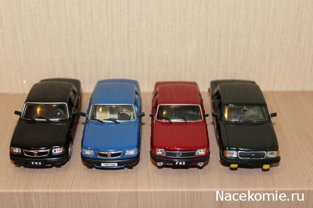 Автолегенды СССР и Соцстран №189 ГАЗ-3110 «Волга»