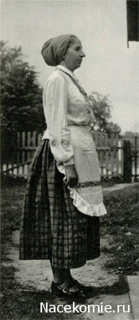 Белорусский праздничный костюм Гродненской губернии