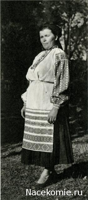 Белорусский праздничный костюм Гродненской губернии