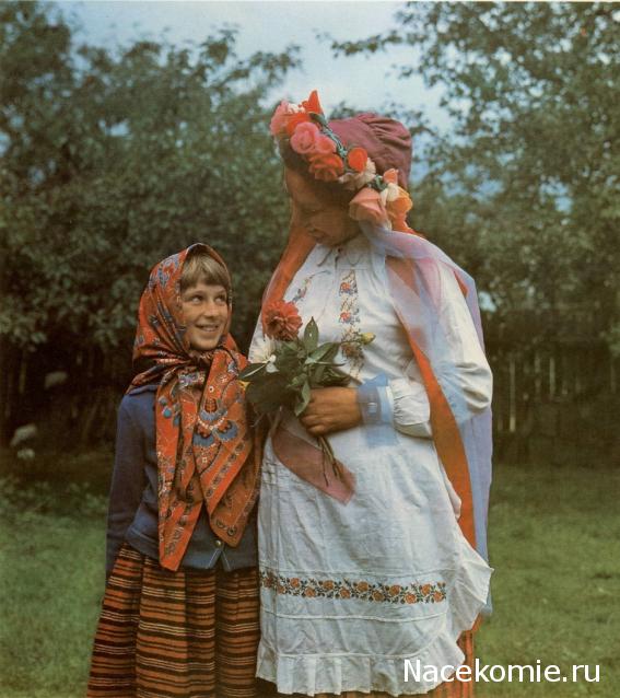 Белорусский праздничный костюм Гродненской губернии