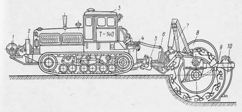 Тракторы №40 - Т-140