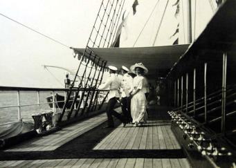 Императорская яхта «Штандарт» - Сборка корпуса