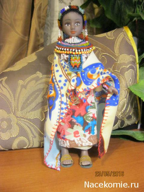 Куклы в Костюмах Народов Мира №56 - Кения