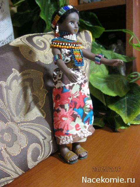 Куклы в Костюмах Народов Мира №56 - Кения