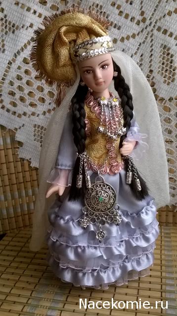 Куклы в народных костюмах №31 Кукла в татарском свадебном костюме
